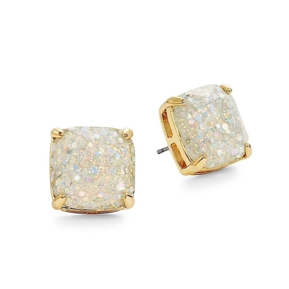 Kate Spade Mini Small Square Stud Earrings - Picture 3 of 11